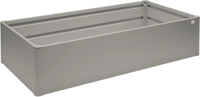 Biohort Hochbeet Mini aus Metall in Quarzgrau-Metallic, B/T/H: 201,6 x 103,1 x 45 cm - Bild 1