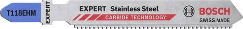 Bosch Expert Carbide Stichsägeblatt T 118 EHM Stainless Steel für Metall, 3 Stück - Bild 1