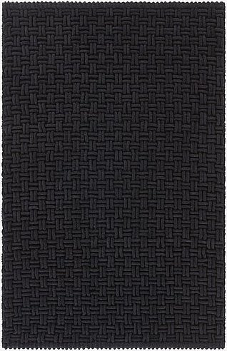 Jotex Badteppich PANAMA Schwarz, Rechteckig, B/T: 50 x 80 cm - Bild 1