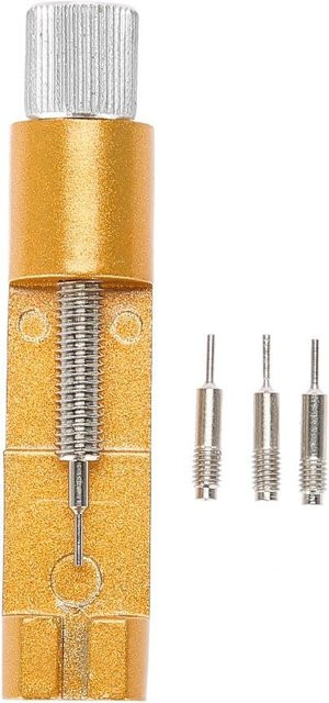 TOMTOP JMS Uhrenarmband Zubehörset, Edelstahl, Gold, Herren - Bild 1