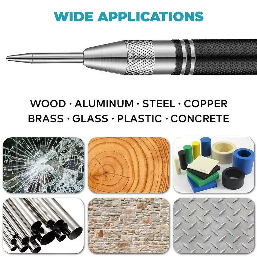 STONEGO Multifunktions-Automatik-Körner für Metallpositionierung und Präzisionsbohren in Blau - Bild 2