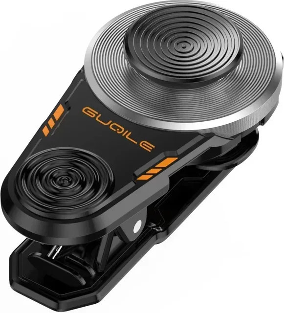 X1 Tragbarer Externer Joystick Game Controller für iPhone und Android in Schwarz für Action und Shooter Spiele - Bild 1