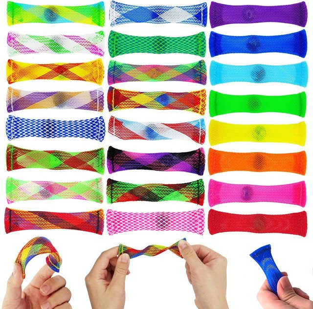 JK-ZMM 10-teiliges Set Marmor Mesh Fidgets Spielzeug - Bild 1