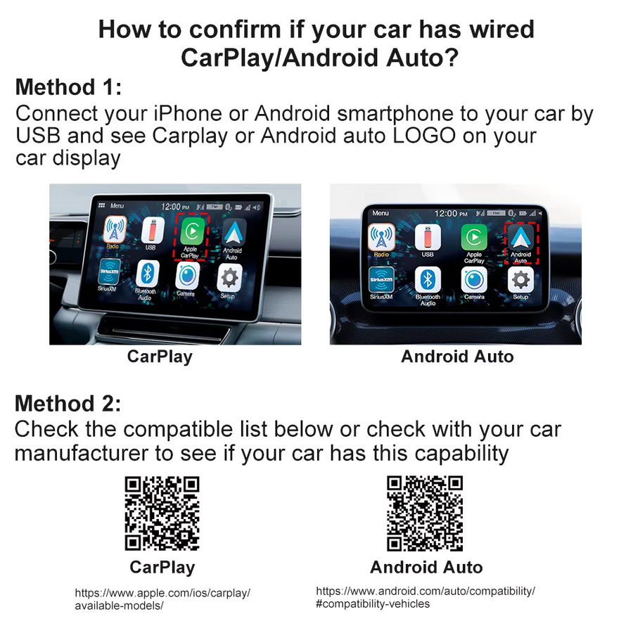 FLIXIVI Kabelloser CarPlay und Android Auto Adapter in Blau für VW, Toyota, Nissan, Ford und Mercedes-Benz - Bild 2