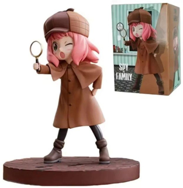 Yiran toy 1 Spy X Family Anya Forger Detektiv Figur, ab 14 Jahren - Bild 1