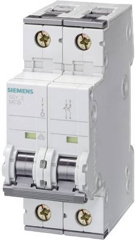 Siemens Leitungsschutzschalter 5SY4504-6 MCB 4A grau - Bild 1
