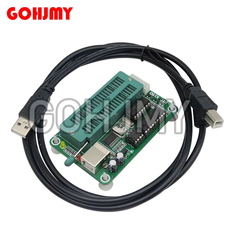GOHJMY K150 Mikrocontroller USB Programmierer mit ICSP Kabel in Grün - Bild 2