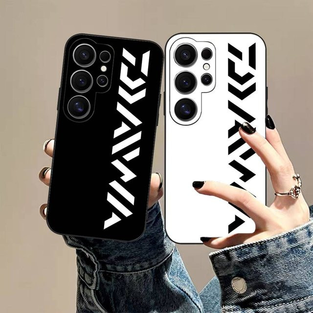D-DaiwaS Angeln Logo Handyhülle für Samsung Galaxy S24 Ultra 5G, S23, S22, S21, S20, S24 FE, S23 FE, S22 Plus, S21 Plus, S20 Plus, S20 Lite und S21 FE - Bild 1