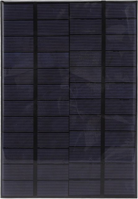 TOMTOP JMS Mini Epoxy Solar Panel Polysilizium Solarzelle 12V 4,2W Batterie Ladegerät Modul Schwarz - Bild 1