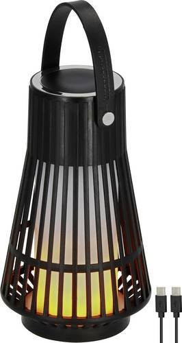 Brennenstuhl FL 100A Akku LED Camping-Laterne in Schwarz mit 30lm und warmweißem Licht - Bild 1