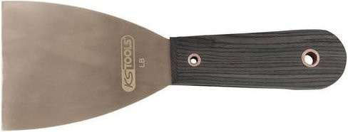 KS Tools BERYLLIUMplus Schaberspachtel aus Messing in Silber, 40 mm - Bild 1