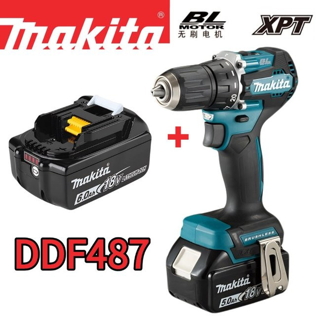 Makita DDF487 Akku-Bohrschrauber LXT bürstenlos 18V - Bild 1