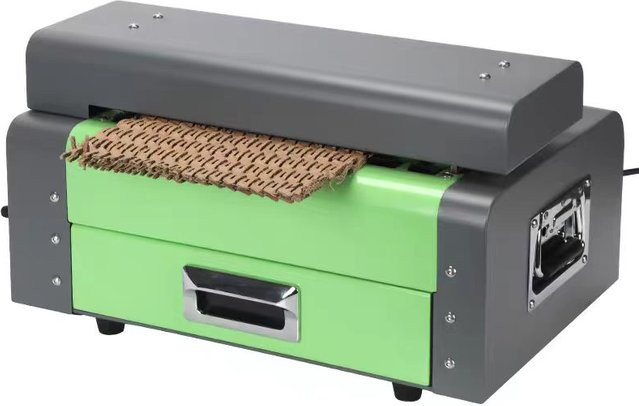 Karton-Recycling-Schneidemaschine zur Herstellung von Papierpolstern für recycelte Verpackungen aus Papier und Metall - Bild 1