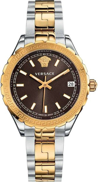 Versace Armbanduhr, Quarz, Edelstahl, 35 mm, Damen, Schwarz, 5 ATM - Bild 1