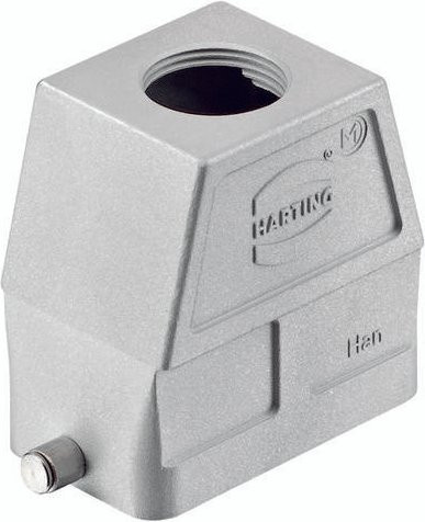 HARTING Tüllengehäuse 19 62 210 0447 19622100447 aus Aluminium in Silber - Bild 1