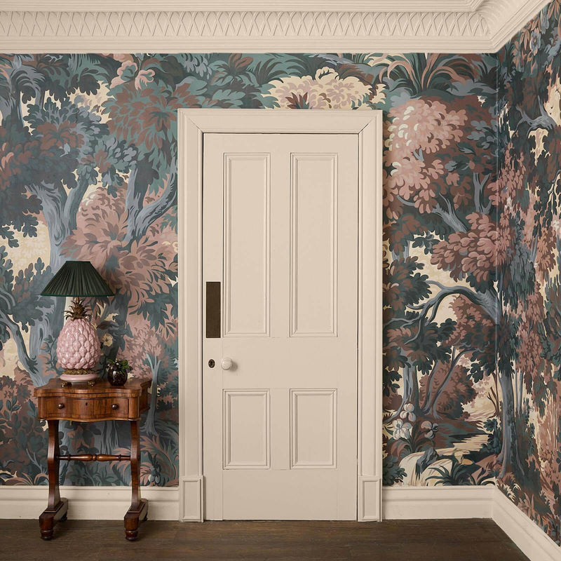 House of Hackney Tapete Arborea Tourmaline A Mural mit botanischem Floral-Design in Multicolour, Breite: 300 cm, Höhe: 180 cm - Bild 2