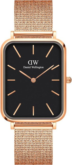 Daniel Wellington Armbanduhr, Quarz, Edelstahl, Schwarz, 36 mm, Unisex - Bild 1