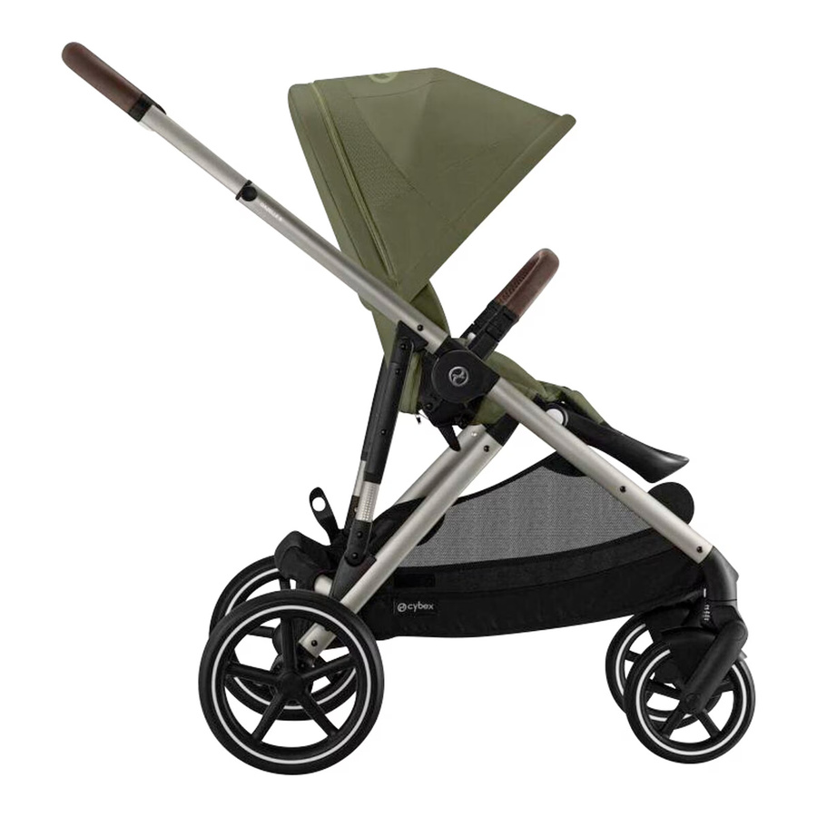 Cybex Gold Kombikinderwagen Gazelle S in Gruen mit Tragewanne und Sportsitz - Bild 2