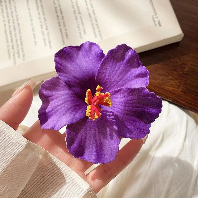 Haarspange Hawaiianische Blume, Damen, Mädchen - Bild 1