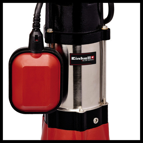 Einhell Schmutzwasser-Tauchpumpe GC-DP 5010 G in Rot/Schwarz mit 12000 l/h Förderleistung - Bild 5