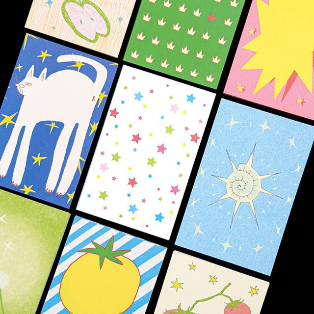 Jumping Color Salt Notes M5 Notizbuch-Einlagen aus Papier, 20 Blatt Ersatz-Innenseiten in Multicolour, Blanko-Notizbuch-Einsätze für Collage und Dekoration - Bild 1
