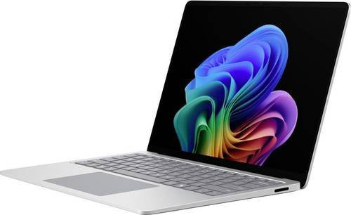 Microsoft Surface Notebook 8 in Silber mit 35,1 cm Display, Qualcomm Snapdragon X, 16GB RAM und 512GB SSD, deutsche QWERTZ-Tastatur - Bild 1