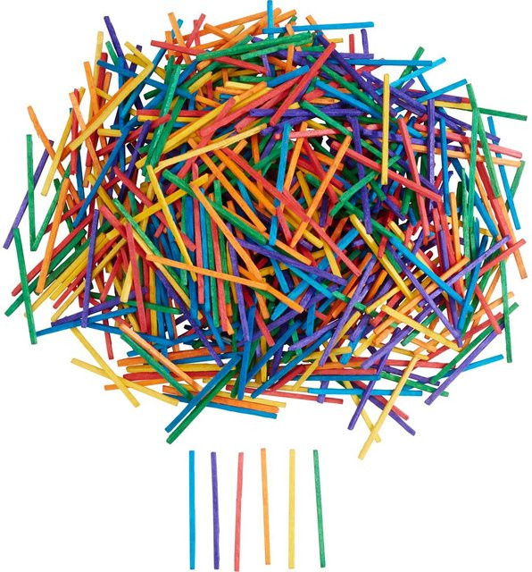 VBS Bastelhölzer Bunt 500-teiliges Set - Bild 1