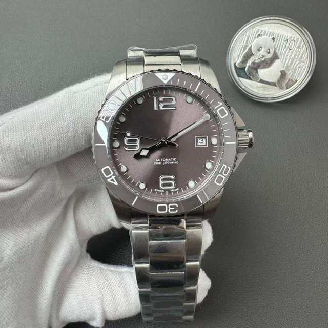 Langjia Armbanduhr Automatik, Edelstahl, Grau, Herren - Bild 1