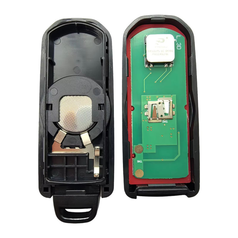 Jingxin Motorrad-Fernschlüssel für Yamaha T-MAX 530/560 (2016–2021), Smart Key ID49 434/315 MHz, Schwarz - Bild 3