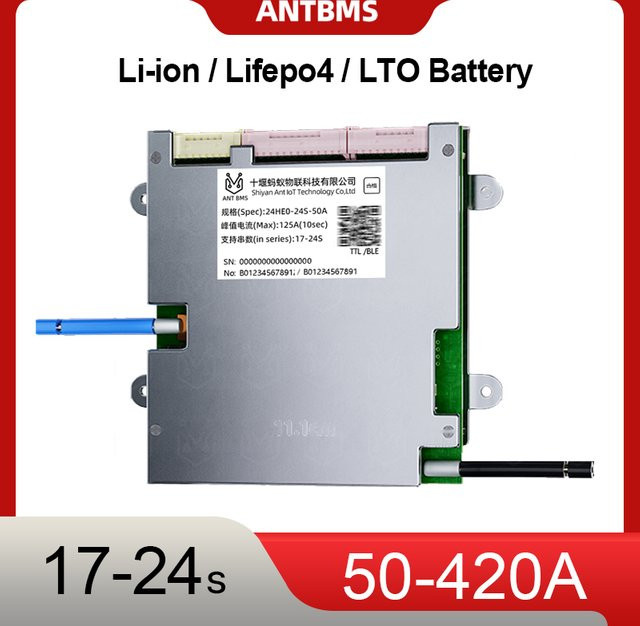 ANT BMS Smart Balance Board mit Bluetooth für Li-Ion, LiFePO4 und LTO Akkus 17-24S - Bild 1