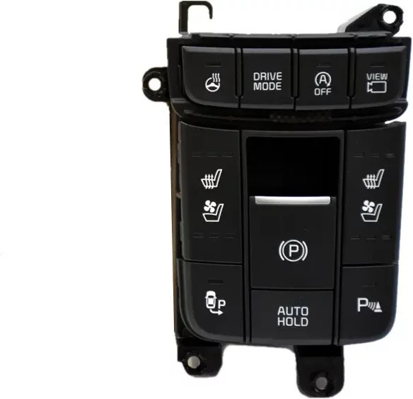 Elektronischer Handbremsschalter für Kia Optima 2017 in Schwarz (93300D4HX0 93300D4GV0) mit Sitzheizungsfunktion - Bild 1