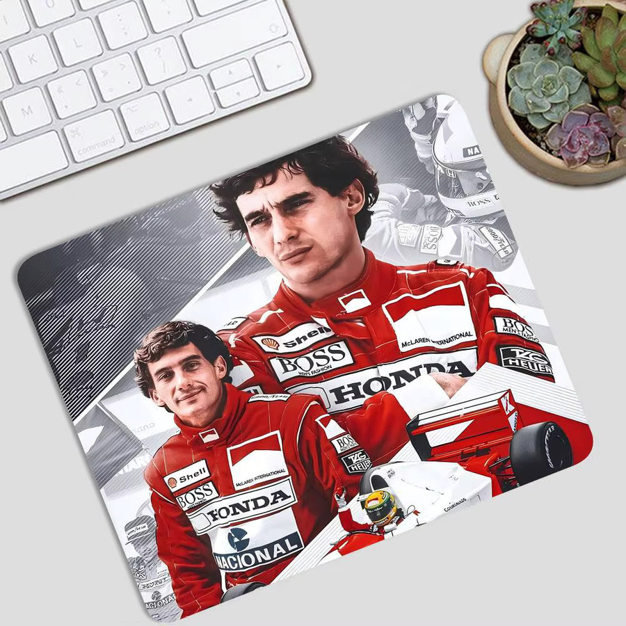 Ayrton Senna Gaming Mousepad von Rastar in Multicolour für Laptop und Tastatur - Bild 6