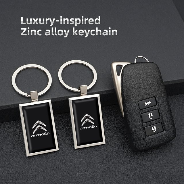 Citroen Schlüsselanhänger, Zink-Legierung, Unisex - Bild 1