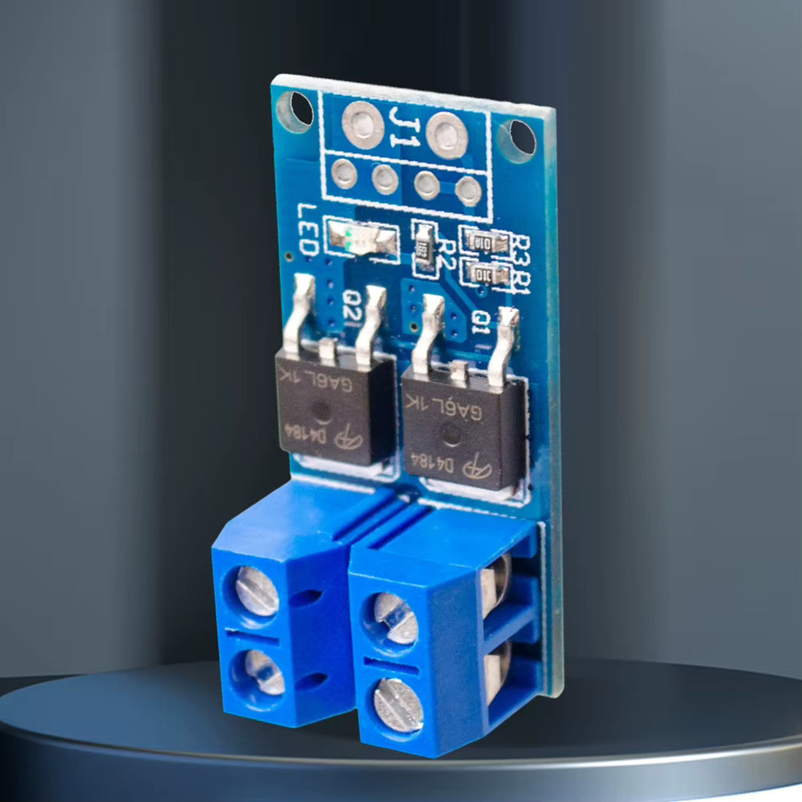 ALLOYSEED Mosfet Trigger Schalter Antriebsmodul DC 5V-36V PWM Einstellung Blau, 15A bis 30A, 0-20kHz - Bild 2