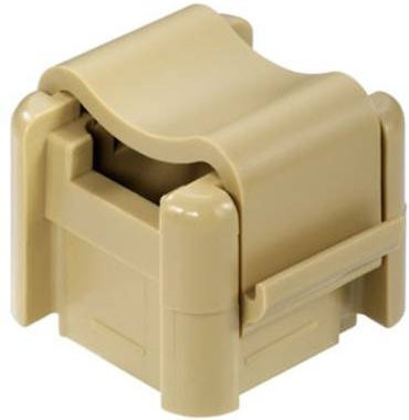 Weidmüller Schienenhalter aus Kunststoff, Beige, 20 Stück - Bild 1