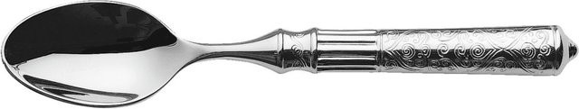 VEGA Kaffeelöffel Marokko mit Hohlgriff aus Edelstahl, Silber, 6er Pack, Länge: 14,8 cm - Bild 1