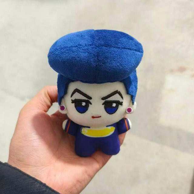 Yiran Health & Beauty JoJo's Bizarre Adventure Higashikata Josuke Plüschpuppe, 10cm - Bild 1