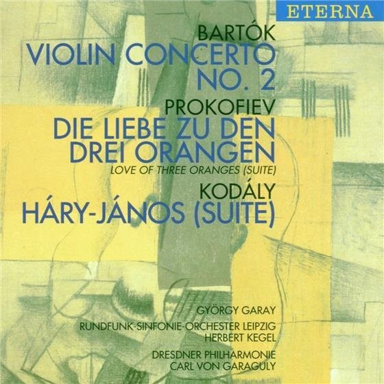 Berlin Classics CD Violinkonzert 2 mit Werken von Bartok, Prokofie und Kodály in Beige - Bild 1