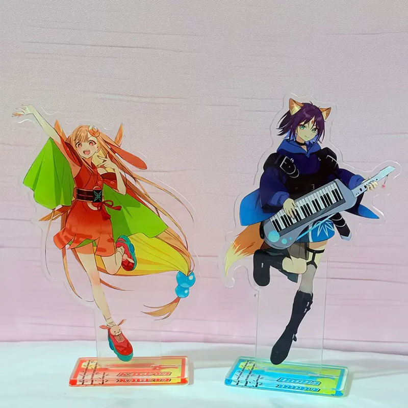 Anime Acrylständer Kaguya Iroha Yachiyo Figur als mehrfarbiges Desktop-Ornament aus Kunststoff - Bild 1