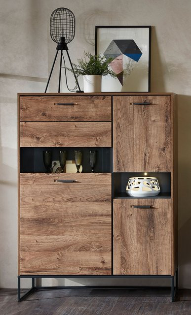 Highboard HARPER WAKEFIELD von Wohn-Concept in Braun - Bild 1