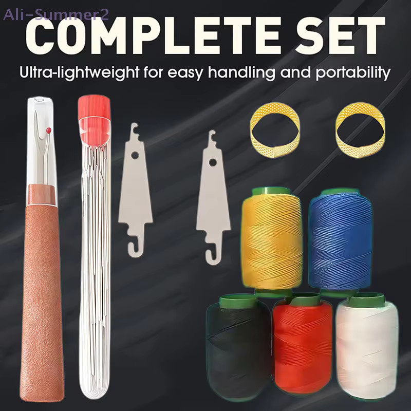 Handnäh-Stahlnadel-Set in Silber mit großen Ösen für Erwachsene - Bild 4