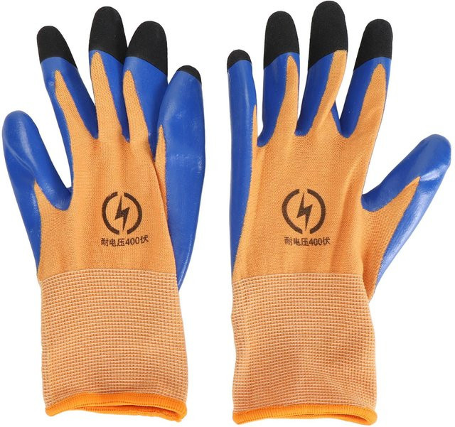 Neoglint Elektrische Isolierte Handschuhe für 400V, Antislip und Touchscreen-fähig, Farbe: Orange - Bild 1