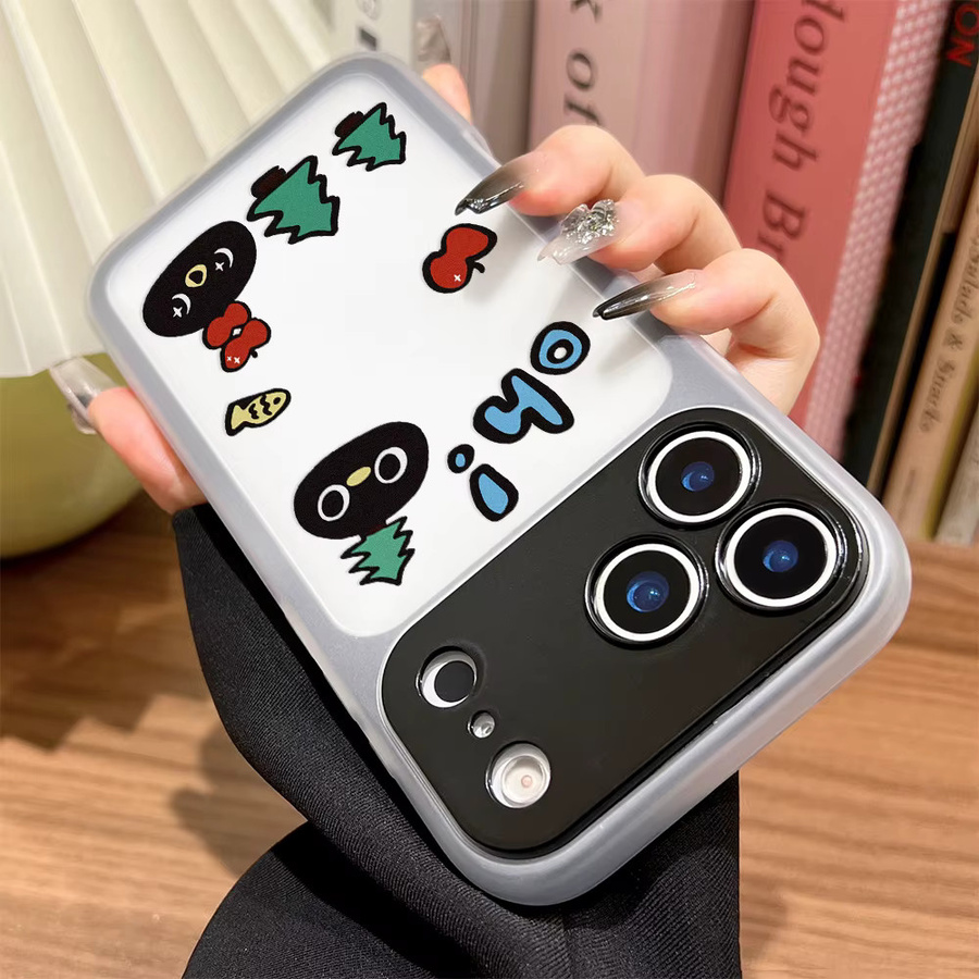 AKABEILA Handyhülle im Cartoon-Design für iPhone 17 Pro Max, 16, 15, 14, 13, mehrfarbig - Bild 6