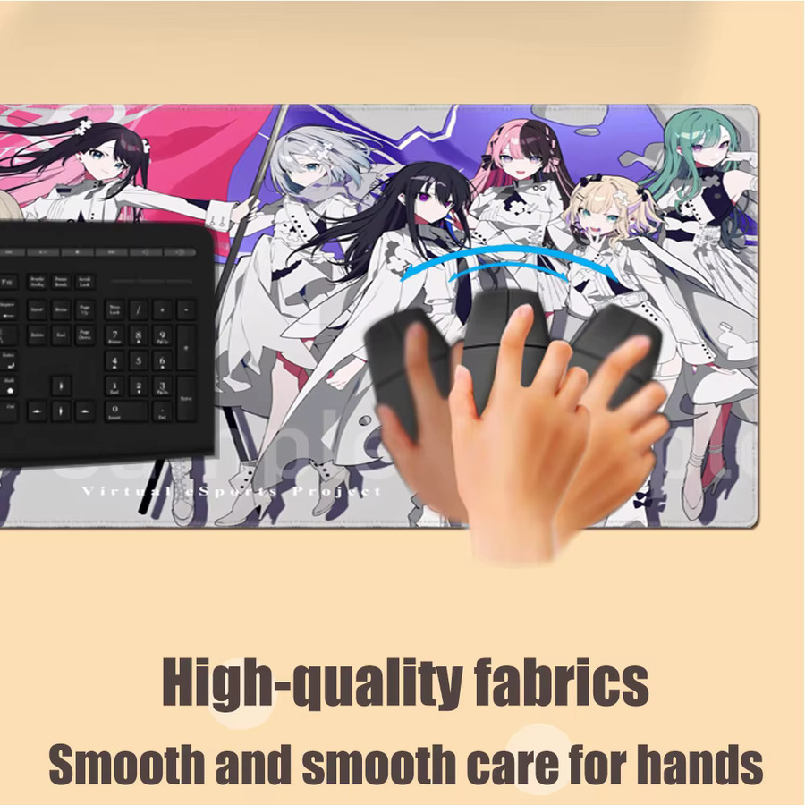 HYBXAXC VSPO Gummi-Mauspad XXL Anime Design Multicolour - Bild 4