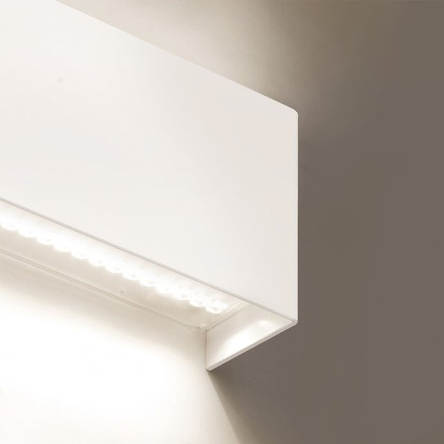 TeamItalia Simply Parete 17 LED-Wandleuchte in Weiß mit warmweißem Licht (2700K) - Bild 1