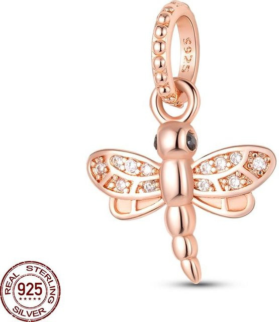 Allbestart Charm-Perle, 925 Silber, Zirkonia, Affe, Damen - Bild 1