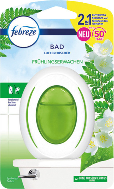Febreze Bad Lufterfrischer Frühlingserwachen Aufsteller 7,5 ml - Bild 1