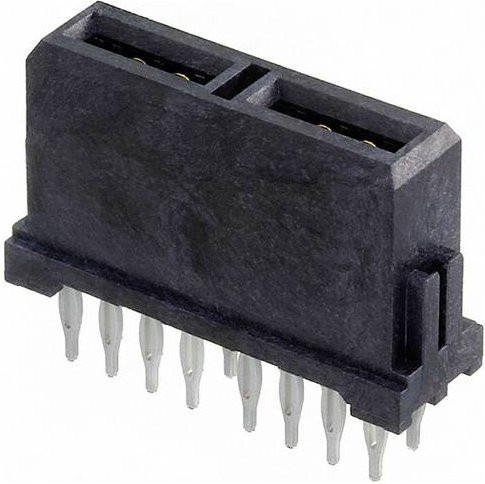 Molex Buchsengehäuse-Platine in Schwarz mit einem Rastermaß von 7,40 mm - Bild 1