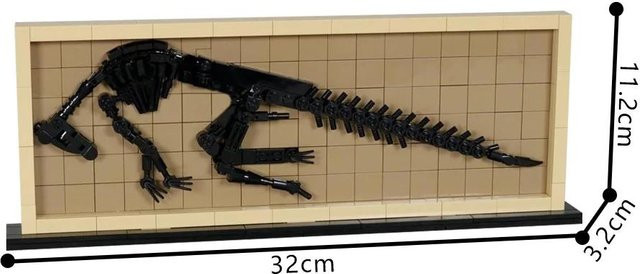 Gobricks Hadrosaurier Fossil Bausteine ab 14 Jahren - Bild 1