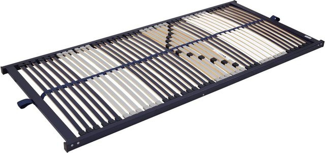 Lattenrost Tectronic in Blau mit Holzrahmen, Breite: 100 cm, Länge: 200 cm - Bild 1
